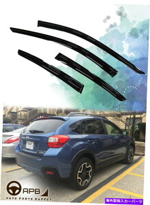 EBhEoCU[ XoXV CrossTrek 17-18nb`obNEBhEoCU[V[hxgK[hftN^[p For Subaru XV Crosstrek 17-18 Hatchback Window Visor Shield Vent Guard Deflector