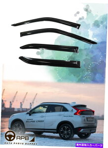 EBhEoCU[ Mitsubishi Eclipse Cross 2018-EBhEoCU[K[hxgftN^[̏ꍇ For Mitsubishi Eclipse Cross 2018- Window Visors Guard Vent Deflector