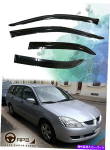 EBhEoCU[ OHT[̂߂01-07ftN^[EBhEoCU[K[hxgVCV[h For Mitsubishi Lancer 01-07 Deflector Window Visors Guard Vent Weather Shield