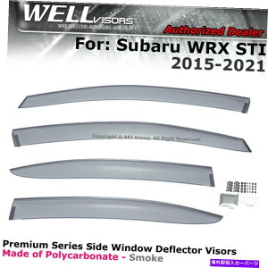 EBhEoCU[ XoWRX STI 15-21TChNbvWellVisors on Window Viders Clip-on WELLvisors For Subaru WRX STI 15-21 Side Clip on Window Visors Clip-on