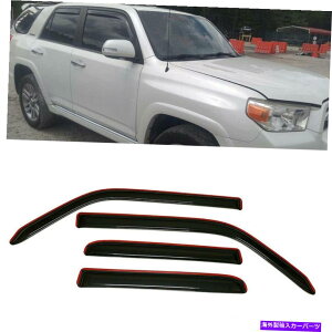 �E�B���h�E�o�C�U�[ �`�����l�����o�C�U�[�T���x���g���̓t�B�b�g�g���^4runner 11 12 13 14 15 IN-CHANNEL Window Visors Sun Vent Wind Guard Fit Toyota 4Runner 11 12 13 14 15�y���s�A���i�z