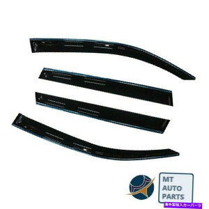 �E�B���h�E�o�C�U�[ Chrome Trim Side Window Viders Guard Vent Deflectors for Kia Sorento 2021++ Chrome Trim Side Window Visors Guard Vent Deflectors For Kia Sorento 2021+