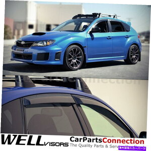 EBhEoCU[ Wellvisors Window Viders 2008-2014 Subaru Impreza WRX Side Deflectorŝ߂ WellVisors Window Visors 2008-2014 For Subaru Impreza WRX Side Deflectors