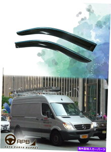 �E�B���h�E�o�C�U�[ �x���c�X�v�����^�[W906 2006-2018�N�����g�����E�B���h�E�o�C�U�[�K�[�h�x���g�f�t���N�^�[ For Benz Sprinter W906 2006-2018 Chrome Trim Window Visor Guard Vent Deflector