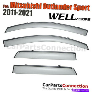EBhEoCU[ Wellvisors Window Viders 11-22 Mitsubishi Outlander Sport Side Deflectors WellVisors Window Visors 11-22 Mitsubishi Outlander Sport Side Deflectors