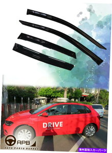 EBhEoCU[ tHNX[Q|̏ꍇ18-19ftN^[EBhEoCU[K[hxgVCV[h For Volkswagen POLO 18-19 Deflector Window Visors Guard Vent Weather Shield
