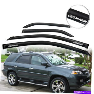 EBhEoCU[ K01-06 Acura MDX 4DOOR SMOKE WINDOR VISOR SHADE VENT GUARD RAIN DEFLECTOR Fits 01-06 Acura MDX 4Door Smoke Window Visor Shade Vent Guard Rain Deflector