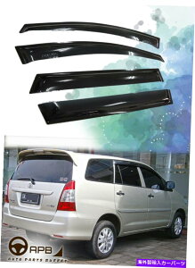 �E�B���h�E�o�C�U�[ �g���^�̃C�m�x��07-14�f�t���N�^�[�E�B���h�E�o�C�U�[�K�[�h�x���g�V�C�V�[���h For Toyota INNOVA 07-14 Deflector Window Visors Guard Vent Weather Shield�y���s�A���i�z