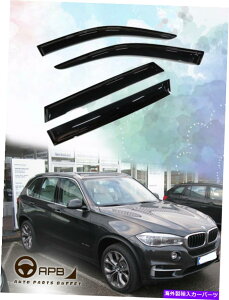 EBhEoCU[ BMW x5 f15 14-18ftN^[EBhEoCU[K[hxgVCV[h For BMW X5 F15 14-18 Deflector Window Visors Guard Vent Weather Shield