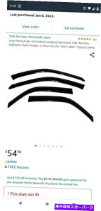 EBhEoCU[ g^J1997-2001 AVSEBhEX[NoCU[ƃt[hoOftN^[ Toyota Camry 1997-2001 AVS window smoke visors and hood bug deflector