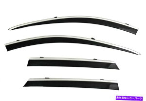 �E�B���h�E�o�C�U�[ Wellvisors�E�B���h�E�o�C�U�[ / 2022�N�̃q�����_�C�c�[�\���ƃN�����g���� WellVisors Window Visors / Deflectors for 2022 Hyundai Tucson with Chrome Trim