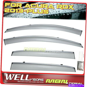 EBhEoCU[ Wellvisors Rain Sun Wind Deflector for Acura RDX 13-18 Window Visor Deflectors Wellvisors Rain Sun Wind Deflectors For Acura RDX 13-18 Window Visor Deflectors