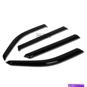 EBhEoCU[ tBbg11-15z_CR-ZX[N`gEBhEoCU[/̃ftN^[xgCK[h Fit 11-15 Honda Cr-Z Smoke Tint Window Visor/Wind Deflector Vent Rain Guard