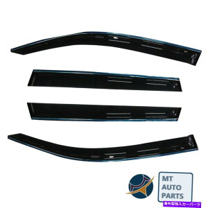 EBhEoCU[ Y[OX|[c2017-NgEBhEoCU[hAftN^[V[h For Nissan Rogue Sport 2017- Chrome Trim Window Visors Door Deflector Shield