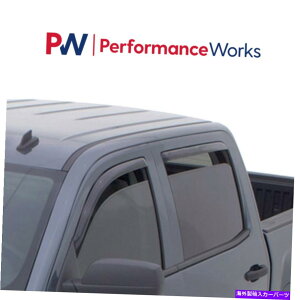 EBhEoCU[ AVS 194528EBhEftN^[xgoCU[4PCVo[h /VGg^NV[ AVS 194528 Window Deflector Vent Visor 4pc For Silverado / Sierra Extended Cab