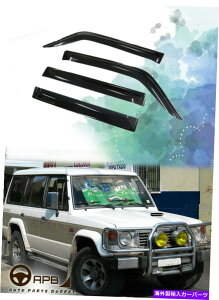 EBhEoCU[ OHpWF06-20ftN^[EBhEoCU[K[hxgVCV[h̏ꍇ For Mitsubishi Pajero 06-20 Deflector Window Visors Guard Vent Weather Shield