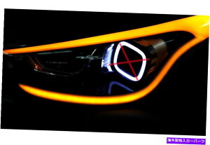 �A�C���C�� 14�q�����_�C�c�[�\��IX��S���C��DIY�L�b�g�t��LED�\�ʔr�o2way�� LED Surface Emission 2Way Eyebrow with S Line DIY Kit For 14 Hyundai Tucson ix