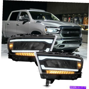 ACC vlandtLEDtN^[wbhCg2019-2021 Dodge Ram 1500̃V[PV^[ VLAND FULL LED Reflector Headlights Sequential Turn For 2019-2021 Dodge Ram 1500