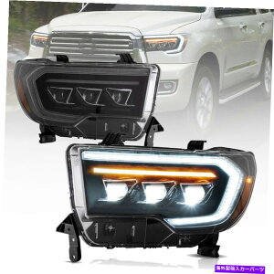 ACC g^LEDvWFN^[wbhCg07-13 Tundra08-20 Sequoia LED Projector Headlights For Toyota 07-13 Tundra & 08-20 Sequoia With Sequential