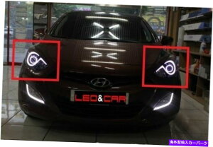 ACC LEDwbhC +GWFACfB[LbgvW[iKF2011+ I30 Elantra Touringj LED Head Line + Angel Eye DIY Kit Lamp Module (Fits: 2011+ i30 Elantra Touring)