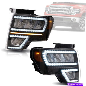 ACC vlandtLEDtN^[wbhCg /W 2009-2014 Ford F-150̃V[PV^[ VLAND FULL LED Reflector Headlights /W Sequential Turn For 2009-2014 Ford F-150