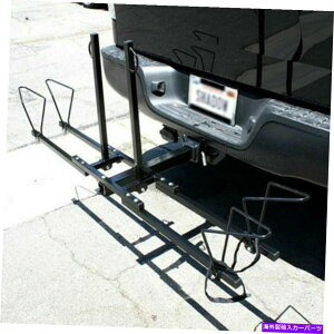 USサイクルキャリア ヘビーデューティ2バイクヒッチマウントキャリアプラットフォームラックトラックSUV 2 ''レシーバー Heavy Duty 2-Bike Hitch Mount Carrier Platform Rack Truck SUV For 2'' Receiver