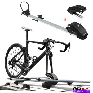 USTCNLA 0,5x4C`tH[NLbgt̉]ԃbN]ԃLAA~jE̒ Roof Bicycle Rack Bike Carrier Aluminium Upright with 0,5x4 Inch Fork Kit