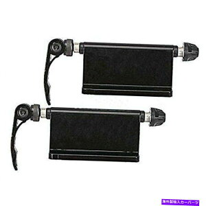 USTCNLA 2 PCS]ԃNCbN[XtH[N}EgsbNAbvgbNxbh}EgbNLAp 2 Pcs Bicycle Quick Release Fork Mounts For Pickup Truck Bed Mount Rack Carrier