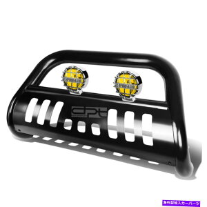 Bull Bar 05-15̃g^^R}2WD/4WDubN3 "uo[OK[h+Ao[tHOCg FOR 05-15 TOYOTA TACOMA 2WD/4WD BLACK 3" BULL BAR GRILLE GUARD+AMBER FOG LIGHT