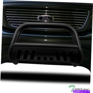 Bull Bar 1997-2003 F150̃gbvC/uo[op[OK[h - }bgubN Topline For 1997-2003 F150/Expedition Bull Bar Bumper Grille Guard - Matte Black