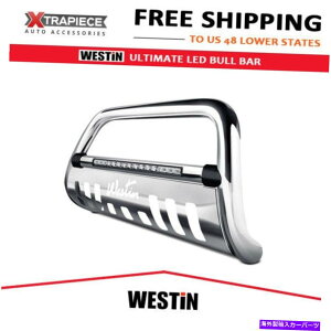 Bull Bar EFXeBAeBbgLEDuo[R{r[NtBbg05-15g^^R} Westin Ultimate LED Bull Bar Combo Beam Chrome fit 05-15 Toyota Tacoma