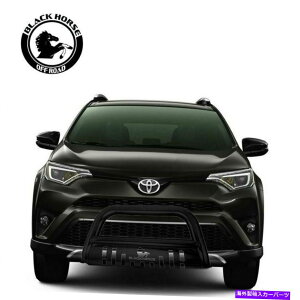 Bull Bar ubNz[XtBbg2006-2018g^RAV4ubNuo[op[uVK[h Black Horse fit 2006-2018 Toyota RAV4 Black Bull Bar Bumper Brush Guard