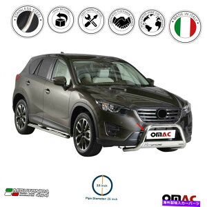 Bull Bar }c_CX-5 2015-2016uo[tgop[OK[hVo[S.Steel For Mazda CX-5 2015-2016 Bull Bar Front Bumper Grill Guard Silver S.Steel