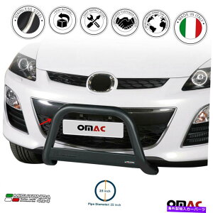 Bull Bar }c_CX-7 2010-2012ubNXeXX`[uo[tgop[OK[h For Mazda CX-7 2010-2012 Black Stainless Steel Bull Bar Front Bumper Grill Guard