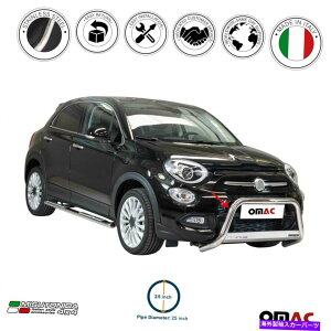 Bull Bar Fiat 500X 2016-2018 Bull Bar Bull Bar Front Bumper Grill Guard Silver Stainless Steel For Fiat 500X 2016-2018 Bull Bar Front Bumper Grill Guard Silver Stainless Steel