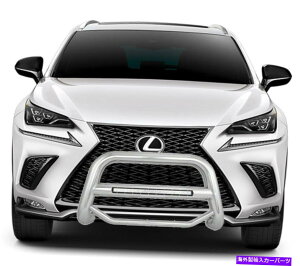 Bull Bar ubNz[XtBbg15-20NTXNX200T NX300 NX300HXeX}bNXr[RLEDuo[ Black Horse FIT15-20 Lexus NX200T NX300 NX300H Stainless MAX BEACON LED Bull Bar