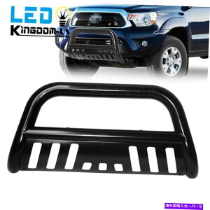 Bull Bar 3 "uo[uVvbVtgop[OK[h2005-2015g^^R}ɃtBbg 3" Bull Bar Brush Push Front Bumper Grille Guard fit for 2005-2015 Toyota Tacoma