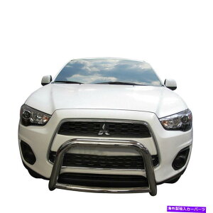 Bull Bar ATUXeXuX|[co[uVop[K[h14-20OHAEg_[̂߂̃op[K[h ATU Stainless Bull Sport Bar Brush Bumper Guard for 14-20 Mitsubishi Outlander