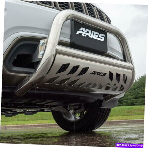 Bull Bar ���r��35-2001 3 "���I���ꂽ�g���^�Z�R�C�A�̂��߂̖����ꂽ�X�e�����X�u���o�[�A�c���h�� ARIES 35-2001 3" Polished Stainless Bull Bar for Select Toyota Sequoia, Tundra