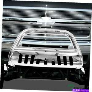 Bull Bar 2007-2010̃gbvCVo[h/VGHDuo[op[OK[h - N Topline For 2007-2010 Silverado/Sierra HD Bull Bar Bumper Grille Guard - Chrome