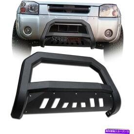 Bull Bar マットブラックAVTブルバープッシュバンパーグリルガード01-04フロンティア/02+ xterra Matte Black AVT Bull Bar Push Bumper Grille Guard For 01-04 Frontier/02+ Xterra