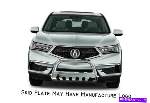 Bull Bar APU��14-22 ACURA MDX�X�e�����X�X�`�[���X�L�b�h�v���[�g�u���o�[�ɓK�����܂� APU Fits 14-22 Acura MDX Stainless Steel skid plate Bull bar