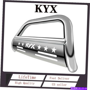 Bull Bar 2007-2020�V�{���[�V���o���[�h / GMC 3 �u���o�[�O�����K�[�h�t�����g�o���p�[�N���� for 2007-2020 Chevy Silverado / GMC 3 Bull Bar Grille Guard Front Bumper Chrome�y���s�A���i�z