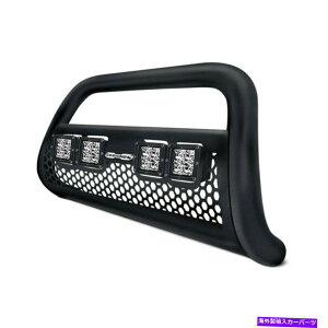Bull Bar tH[hF-250X[p[f[eB99-07uo[3 "TC[dRC2ubNLEDuo[ For Ford F-250 Super Duty 99-07 Bull Bar 3" Rhino Charger RC2 Black LED Bull Bar