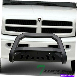Bull Bar 1994N2001N/2002ÑgbvC_bWAVTuo[o[OK[h-Matte Blk Topline For 1994-2001/2002 Dodge Ram AVT Bull Bar Bumper Grille Guard -Matte Blk
