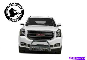 Bull Bar XLbhv[g̍ubN15-20 GMC Yukon XLɓKubNz[Xuo[ Black Horse Bull Bar W/Skid Plate Black fits 15-20 GMC Yukon XL