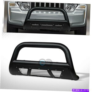 Bull Bar tBbg05-07W[vOh`FL[/R}_[eNX`uNX^bhbVuo[K[h Fit 05-07 Jeep Grand Cherokee/Commander Textured Blk Studded Mesh Bull Bar Guard