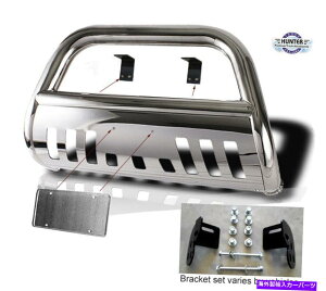 Bull Bar 02-09V{[Trailblazer GMC Envoy Chrome Bull Bar in Stainless Steel Bumper 02-09 Chevy Trailblazer GMC Envoy Chrome Bull Bar in Stainless Steel Bumper