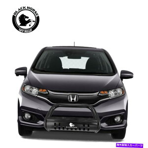 Bull Bar �u���b�N�z�[�X�t�B�b�g19-21�p�X�|�[�g�}�b�g�u���b�N�u���o�[�o�[�O�����o���p�[�u���V�K�[�h Black Horse Fits 19-21 Passport Matte Black Bull Bar Grille Bumper Brush Guard�y���s�A���i�z