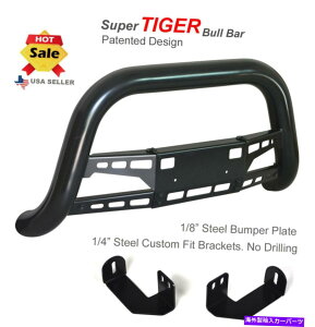 Bull Bar �X�[�p�[�^�C�K�[�u���o�[�t�B�b�g98-04�g���^�^�R�} / 96-98 4runner�u���b�N�p�E�_�[�R�[�e�B���O Super Tiger Bull Bar Fits 98-04 Toyota Tacoma / 96-98 4Runner Black Powdercoated�y���s�A���i�z